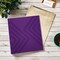 Avery Dual Effect Heavy-Duty 3 Ring Binder, 1 Inch Slant Rings, 2 Plum Purple Binders (46028)